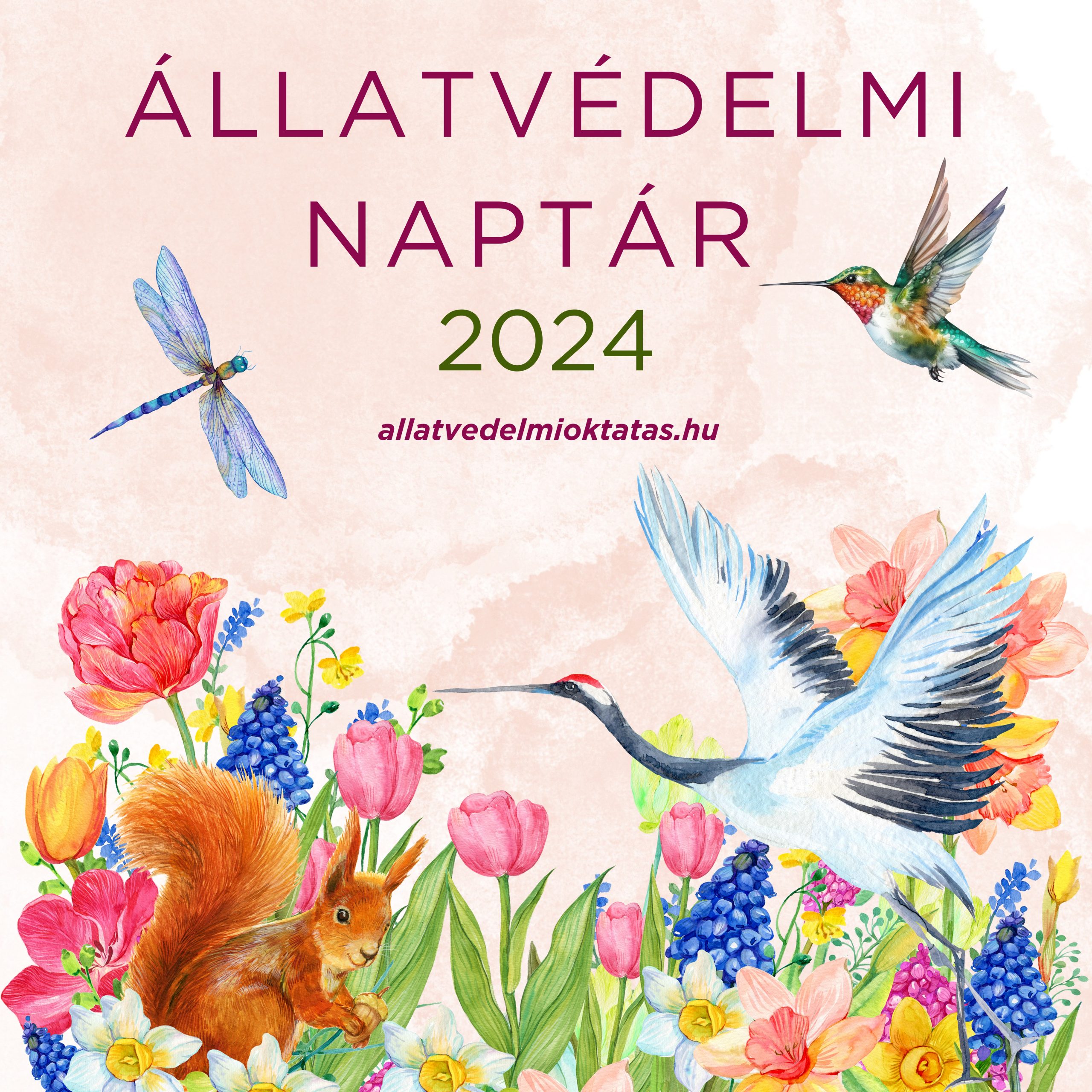 Megjelent a 2024-es Állatvédelmi Naptár